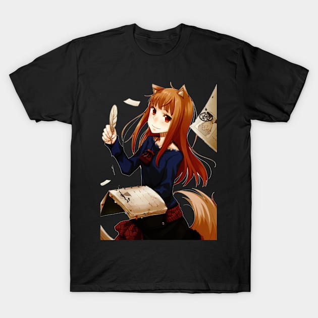 Horo Spice And Wolf T-Shirt by JoanneBarbare